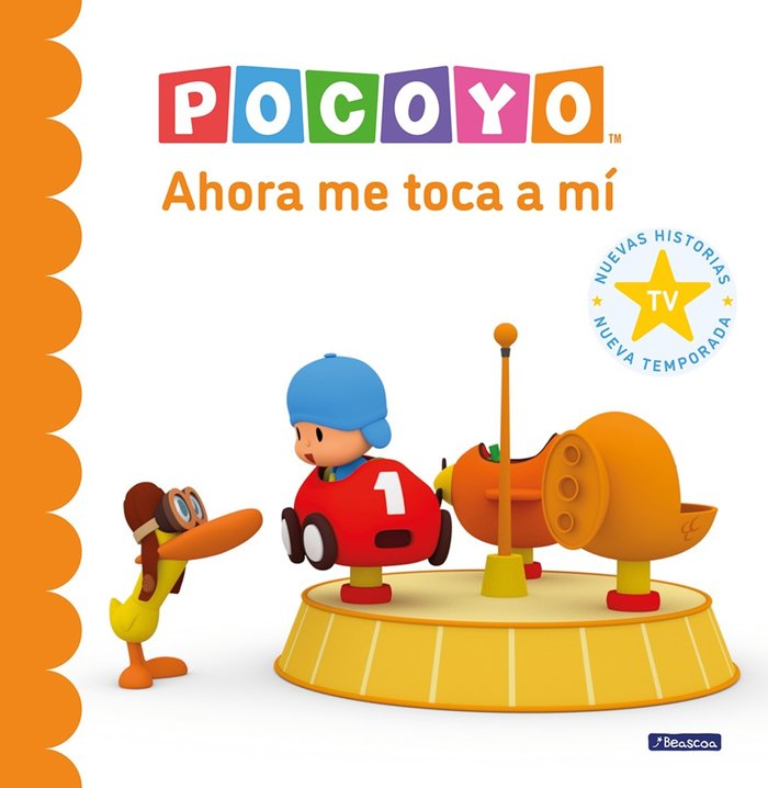 ¡Ahora me toca a mí! (Pocoyó. Un cuento), de ANIMAJ | portada del libro