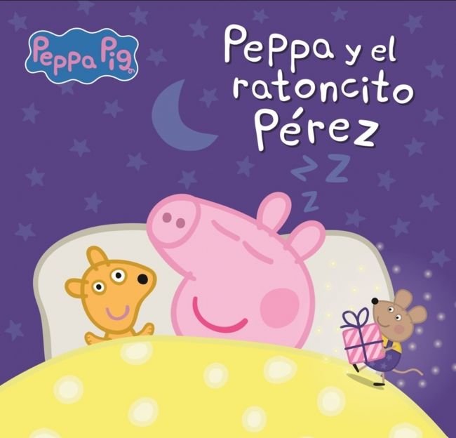 Peppa y el ratoncito Pérez (Peppa Pig. Un cuento), de HASBRO | portada del libro