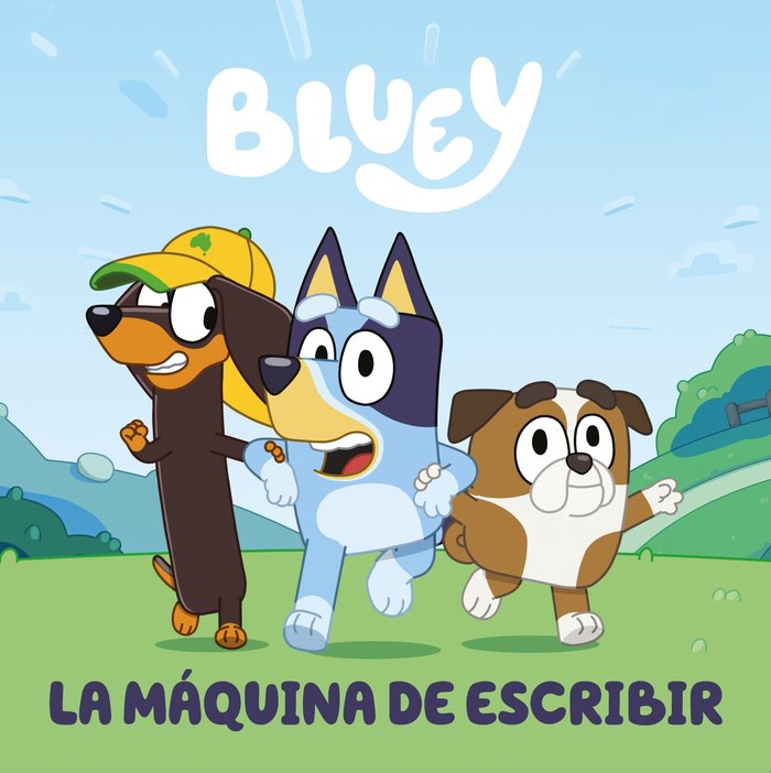 La máquina de escribir (edición en español) (Bluey. Un cuento  12), de BLUEY | portada del libro