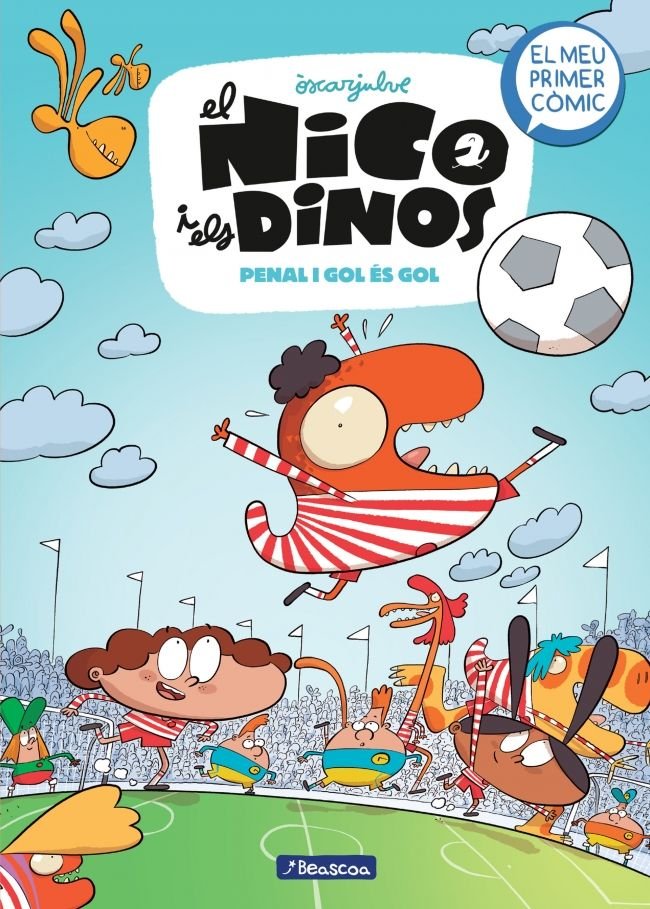 Penal i gol és gol (El Nico i els dinos  3), de JULVE | portada del libro