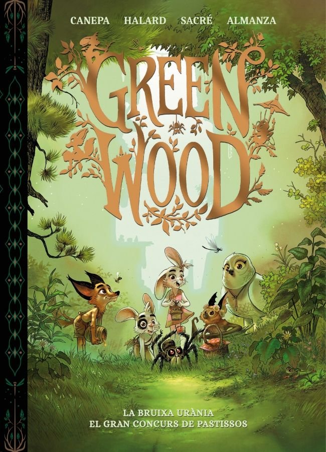 El gran concurs de pastissos (Greenwood. La bruixa Urània), de CANEPA | portada del libro