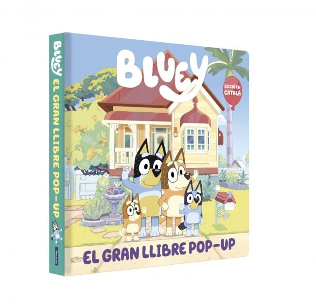 El gran llibre Pop-up de Bluey (Bluey. Llibre de cartró amb solapes), de BLUEY | portada del libro