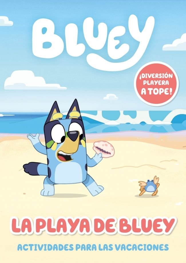La playa de Bluey. Actividades para las vacaciones (Bluey. Actividades), de BLUEY | portada del libro