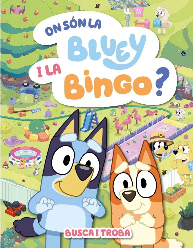 On són la Bluey i la Bingo? (Edició en català), de BLUEY | portada del libro