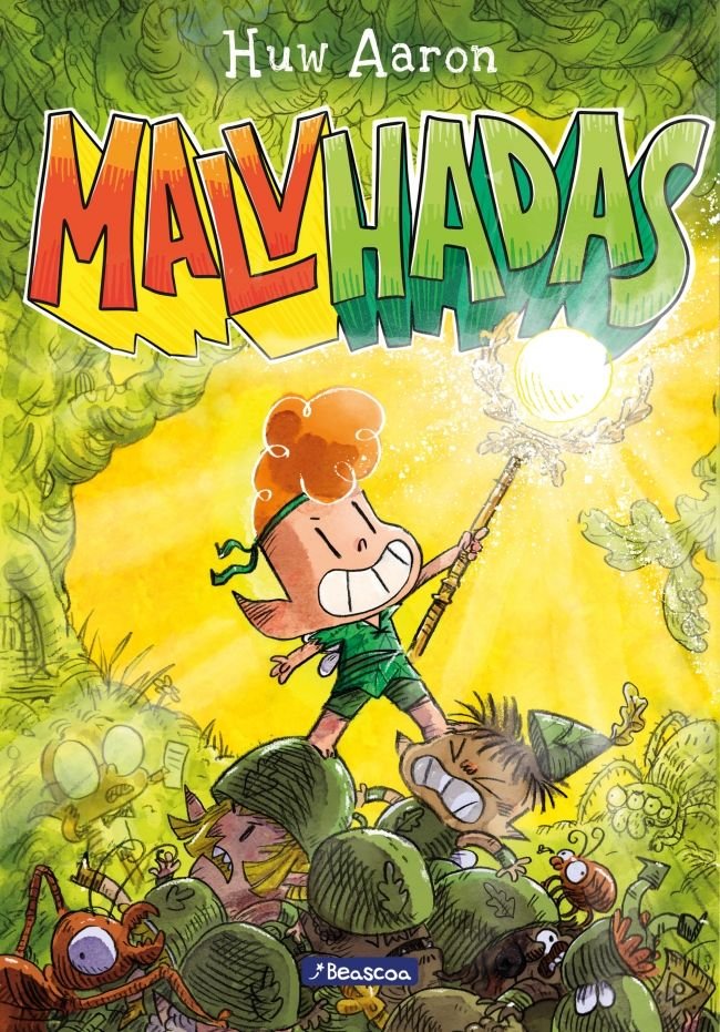 Malvhadas, de HUW AARON | portada del libro