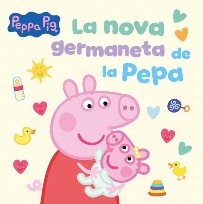 La nova germaneta de la Pepa (Peppa Pig. Un conte), de HASBRO | portada del libro