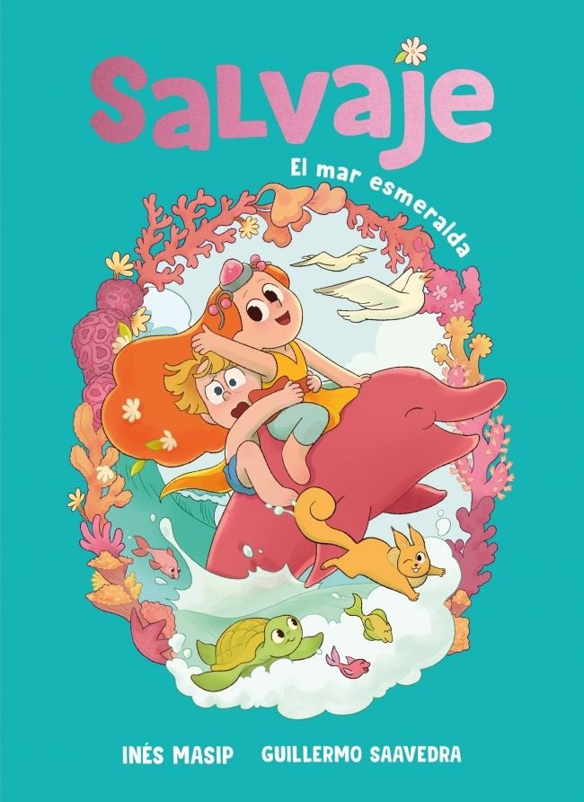 El mar esmeralda (Salvaje  2), de INES MASIP | portada del libro