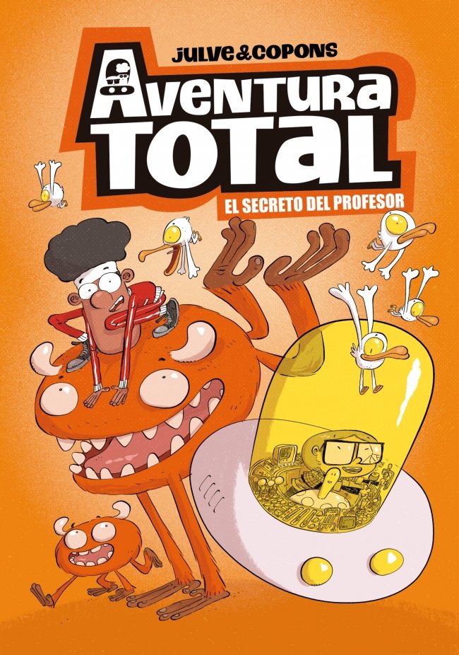 El secreto del profesor (Aventura Total  1), de ÃSCAR JULVE | portada del libro