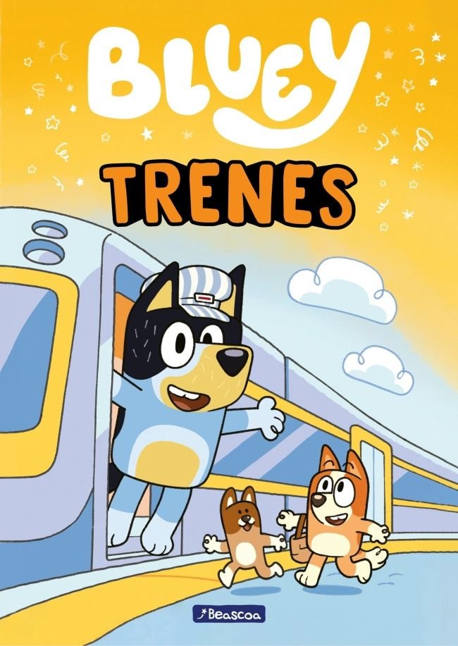 Trenes (Bluey. Primeras lecturas), de BLUEY | portada del libro