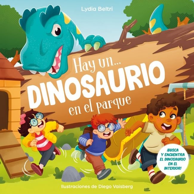 Hay un... dinosaurio en el parque, de LYDIA BELTRI | portada del libro