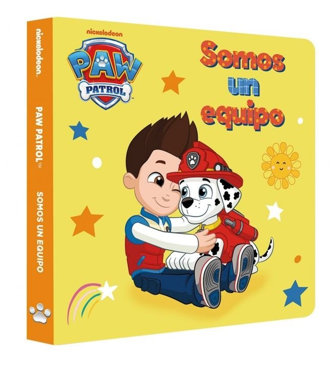 Somos un equipo (Paw Patrol | Patrulla Canina. Libro de cartón), de NICKELODEON | portada del libro