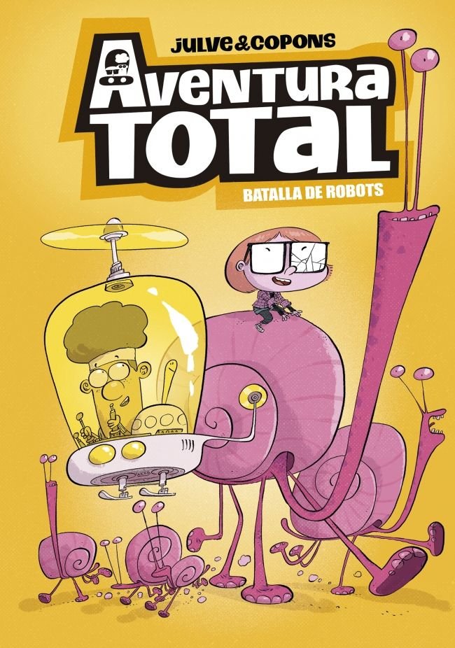Batalla de robots (Aventura Total  5), de JAUME COPONS | portada del libro