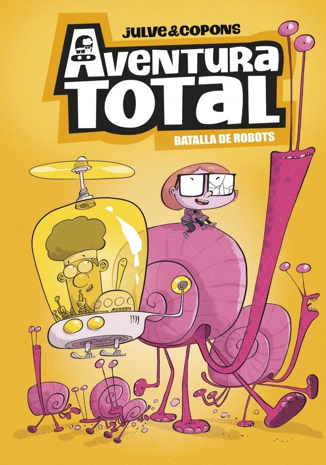 Batalla de robots (edició en català) (Aventura Total  5), de JAUME COPONS | portada del libro
