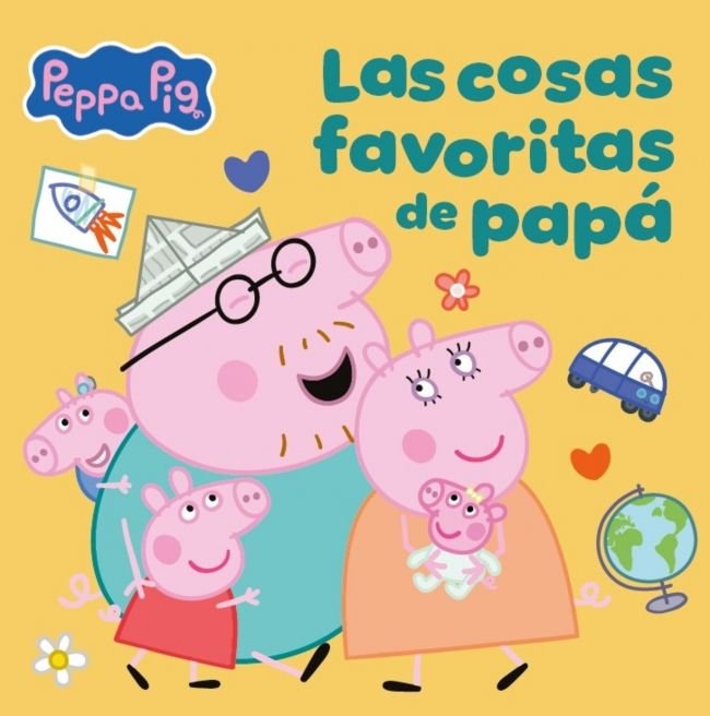 Las cosas favoritas de papá (Peppa Pig. Un cuento), de HASBRO | portada del libro
