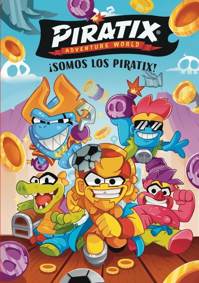 ¡Somos los Piratix! (Piratix. Primeras lecturas  1) | portada del libro