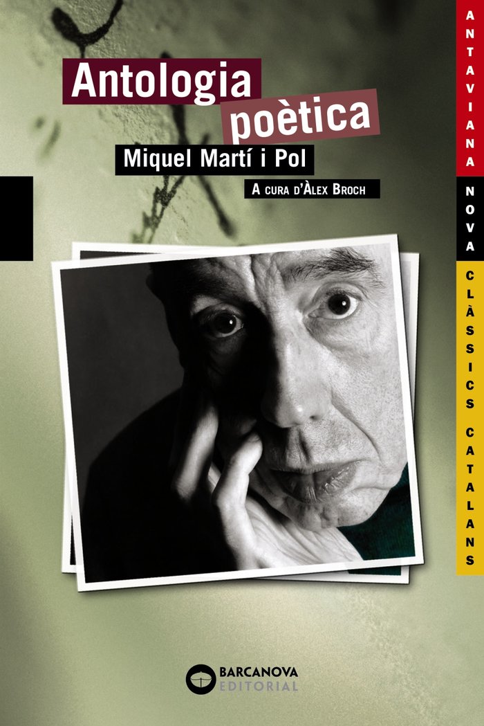 Antologia poètica, de Martí i Pol, Miquel | portada del libro