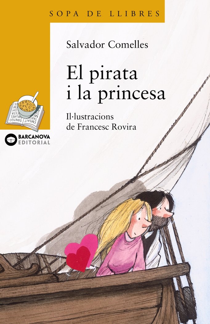 El pirata i la princesa, de Comelles, Salvador | portada del libro