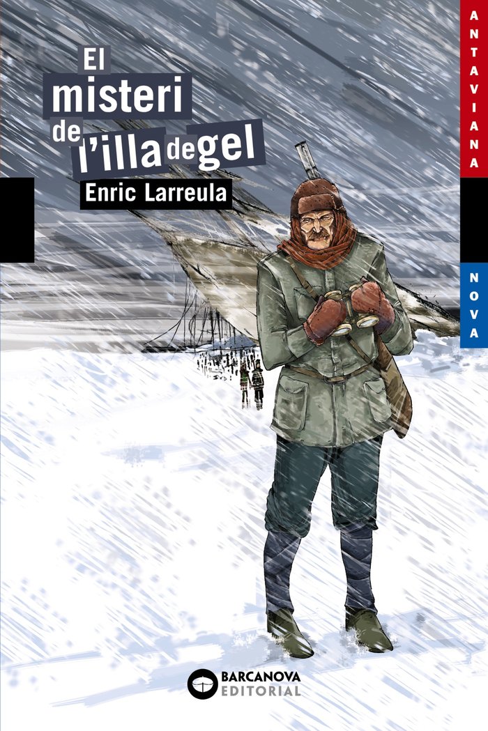 El misteri de l'illa de gel, de Larreula, Enric | portada del libro