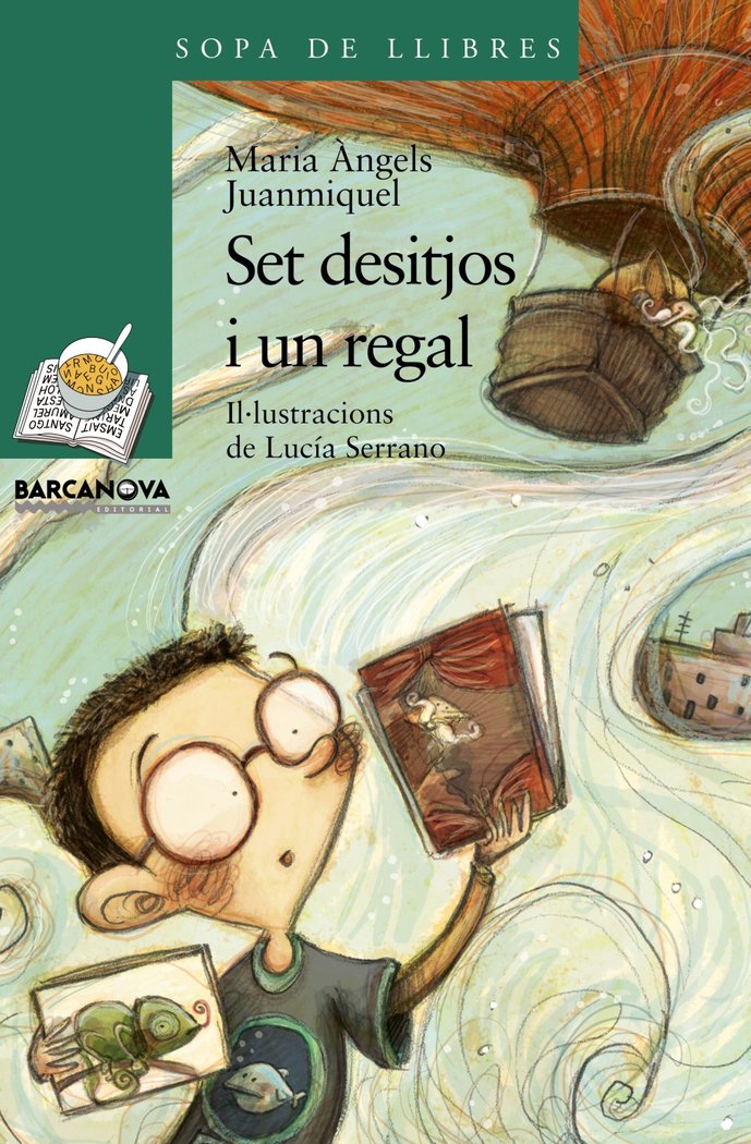 Set desitjos i un regal, de Juanmiquel, M. Àngels | portada del libro