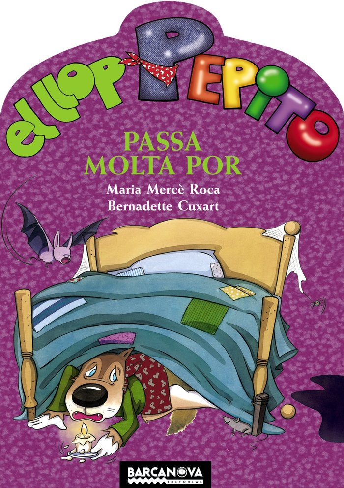El llop Pepito passa molta por, de Roca | portada del libro