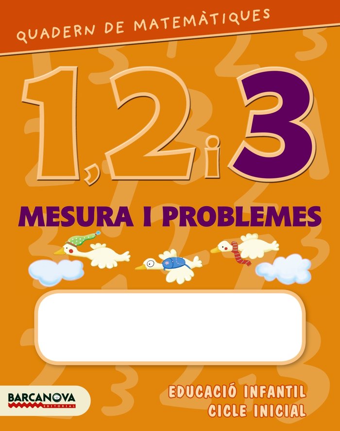 Quadern de matemàtiques 1, 2 i 3. Mesura i problemes 3, de Baldo | portada del libro