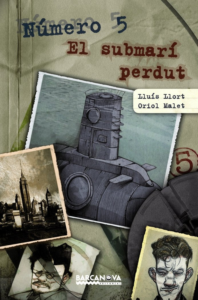 NUMERO 5. EL SUBMARI PERDUT, de YORK, LEWIS | portada del libro