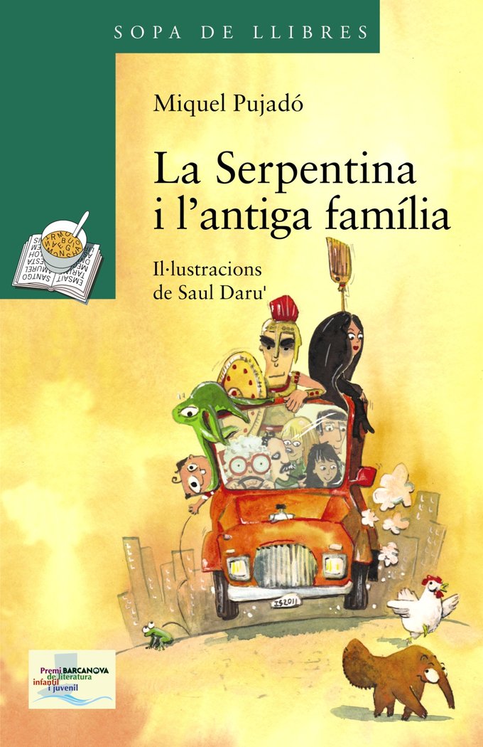 La Serpentina i l'antiga família, de Pujadó, Miquel | portada del libro
