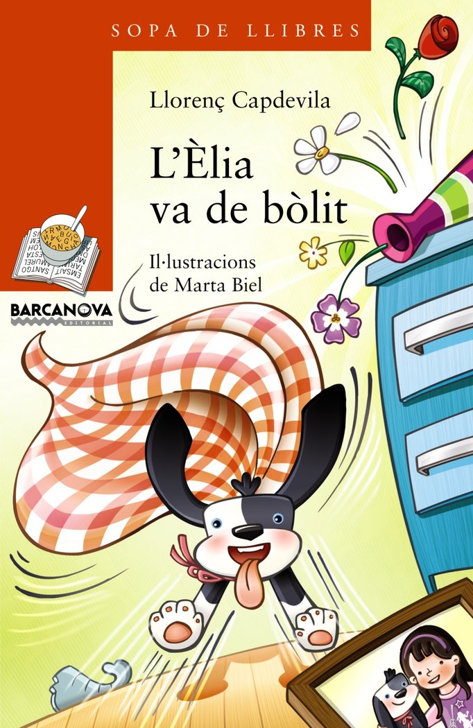 L'Èlia va de bòlit, de Capdevila, Llorenç | portada del libro