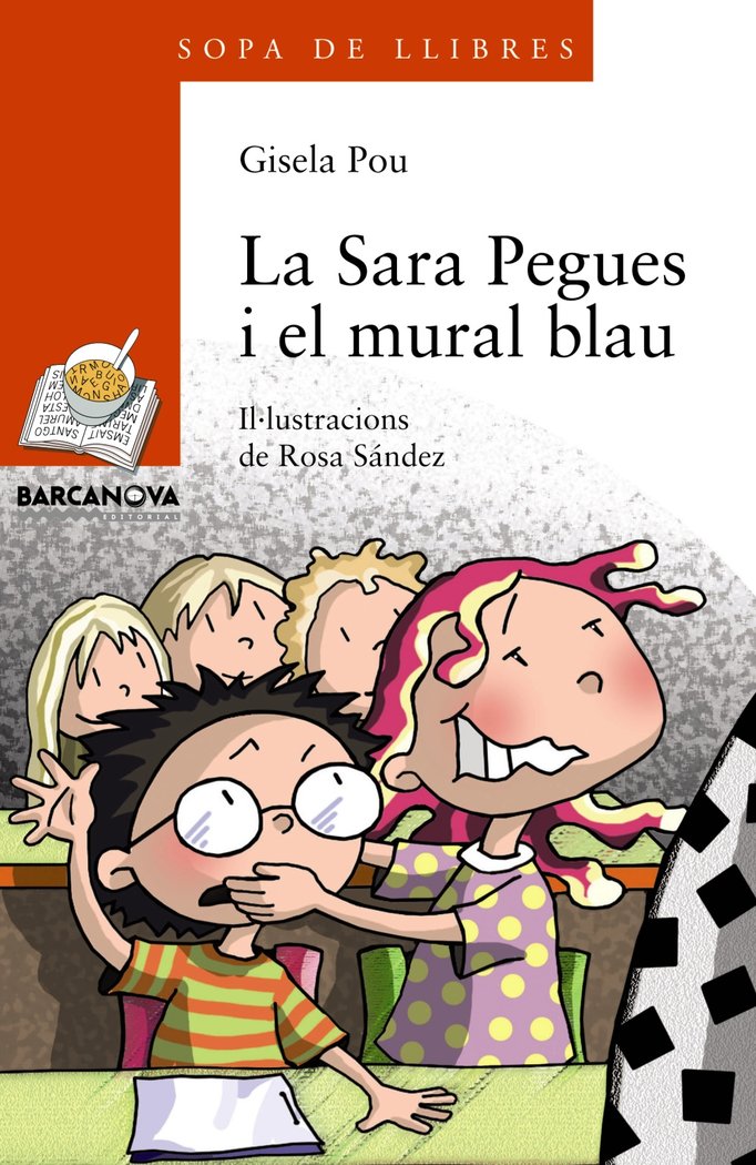 La Sara Pegues i el mural blau, de Pou, Gisela | portada del libro