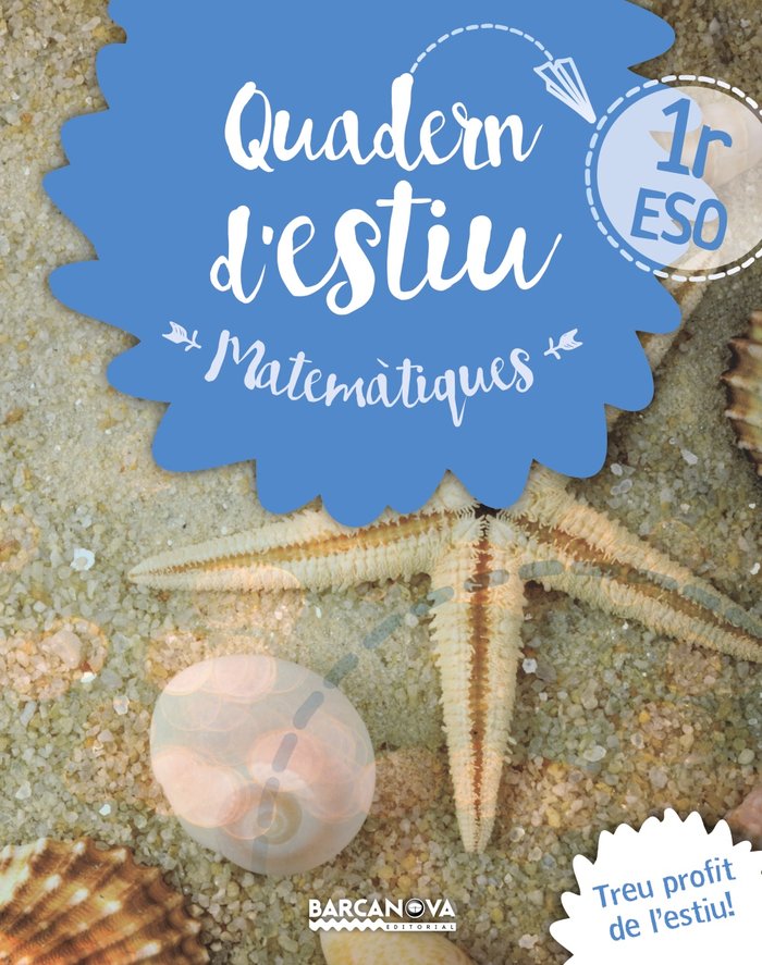 Quadern estiu Matemàtiques 1r ESO, de Gil | portada del libro