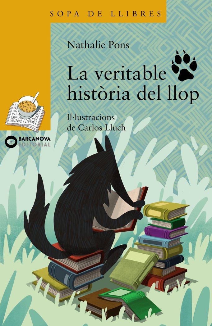 La veritable història del llop, de Pons, Nathalie | portada del libro