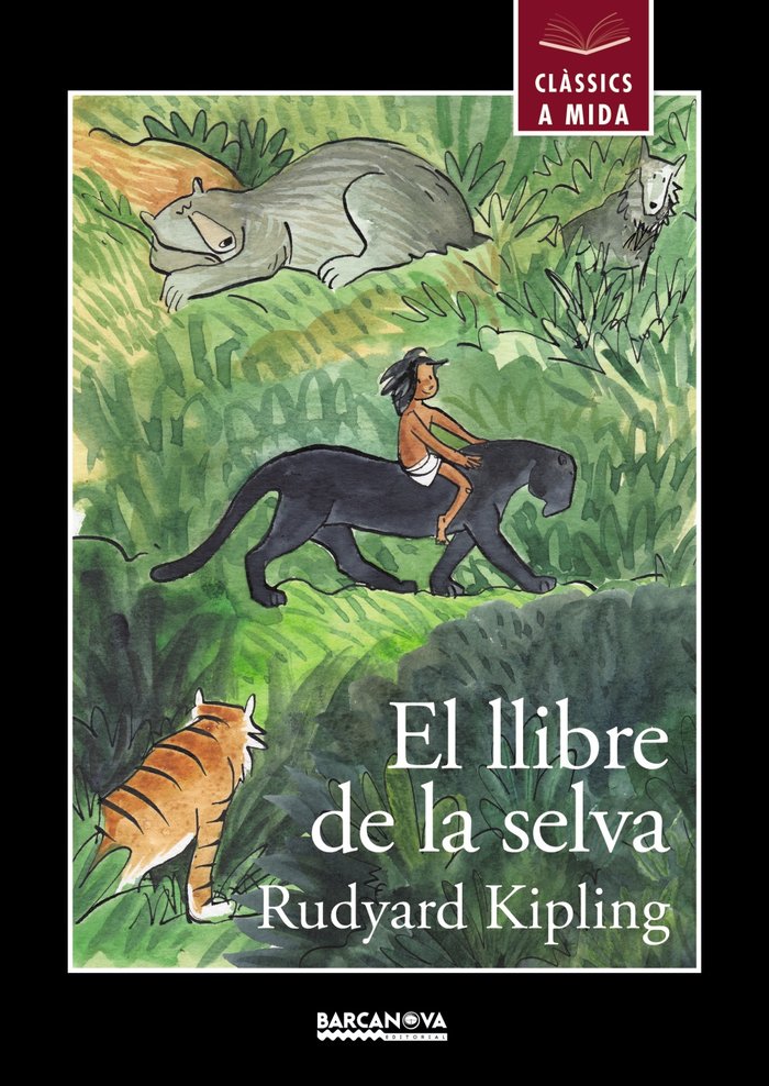 El llibre de la selva, de Rudyard Kipling | portada del libro