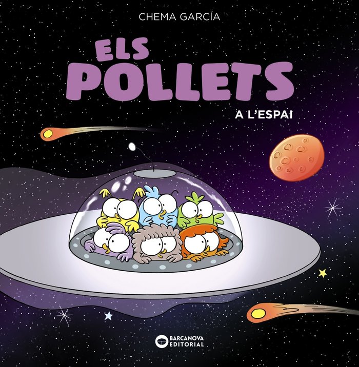 Els pollets a l'espai, de García, Chema | portada del libro
