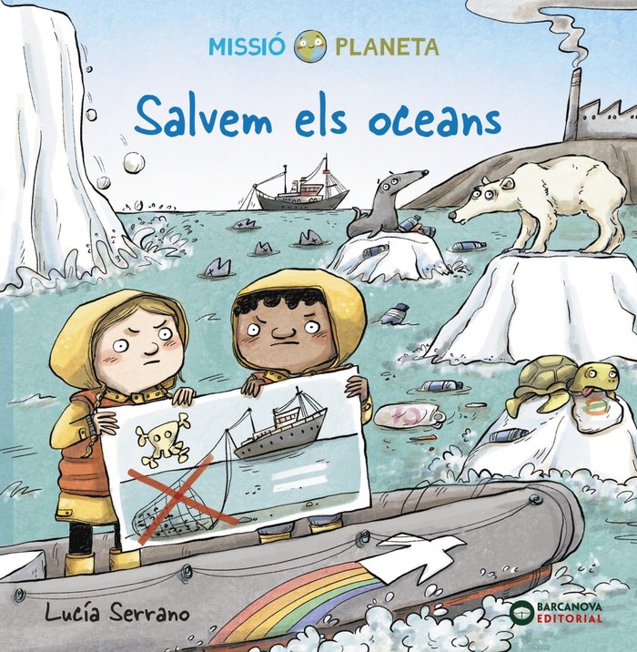 Salvem els oceans, de Serrano Guerrero, Lucía | portada del libro