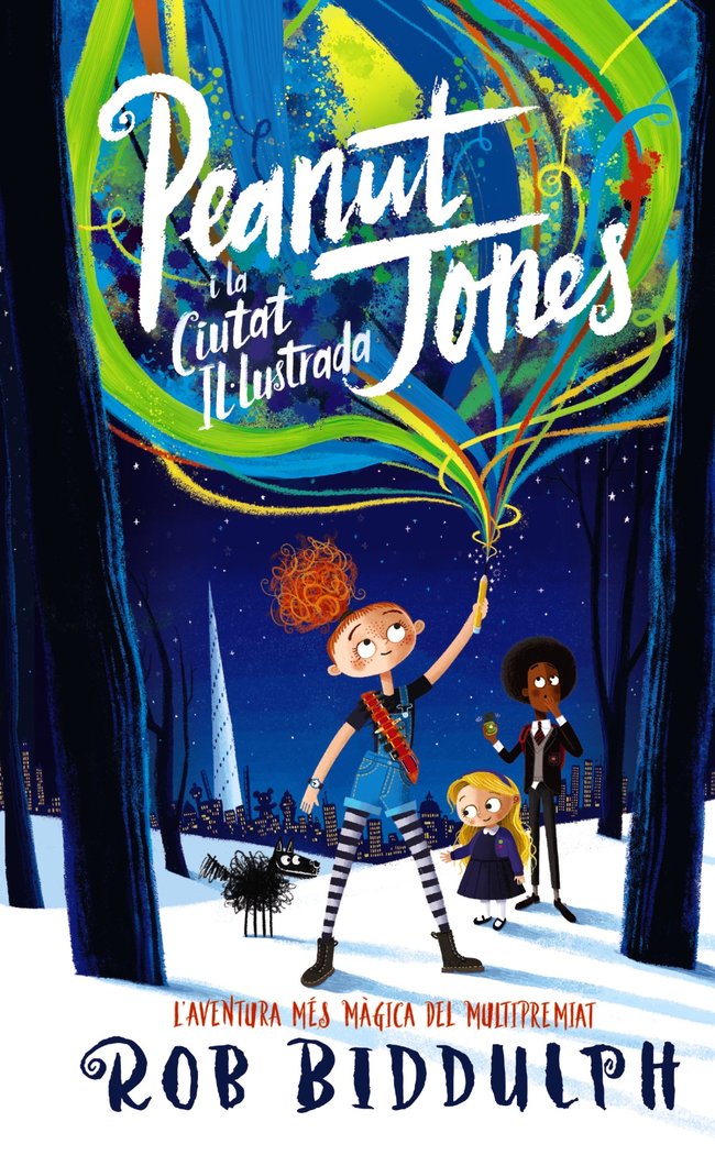 PEANUT JONES I LA CIUTAT ILÚLUSTRADA, de BIDDULPH, ROB | portada del libro