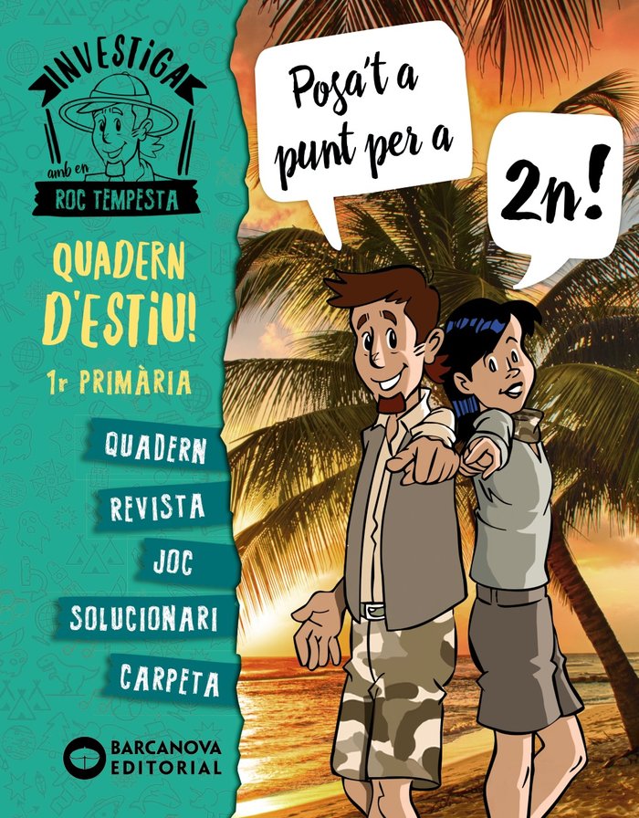 INVESTIGA AMB ROC TEMPESTA 1R. POSA'T A PUNT PER A 2N, de MURILLO GUERRERO, NURIA | portada del libro