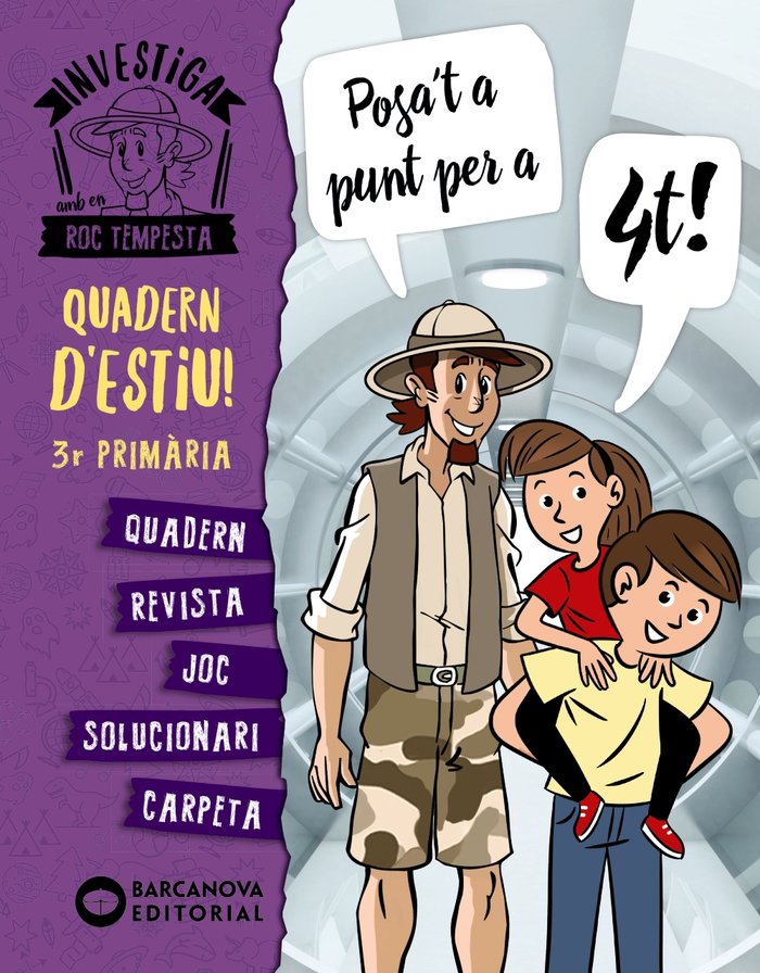 INVESTIGA AMB ROC TEMPESTA 3R. POSA'T A PUNT PER A 4T, de MURILLO GUERRERO, NURIA | portada del libro
