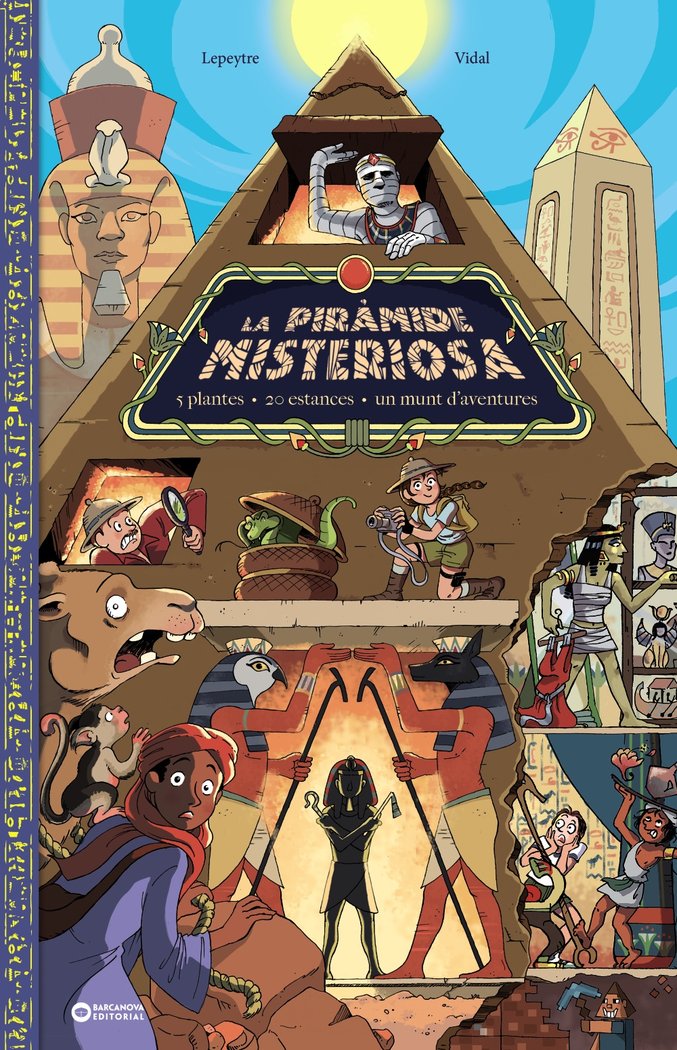 LA PIRAMIDE MISTERIOSA, de LEPEYTRE, FLORENT | portada del libro