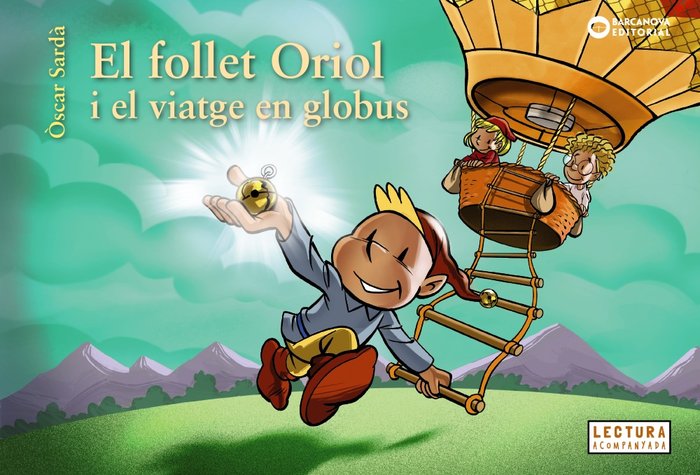 El follet Oriol i el viatge en globus, de SARD·, ÃSCAR | portada del libro