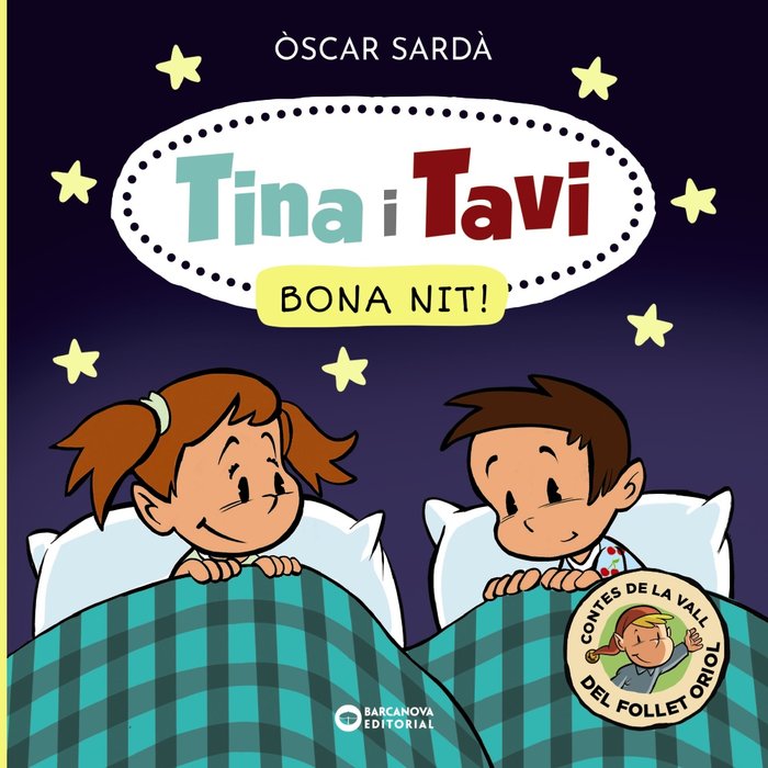 Tina i Tavi. Bona nit!, de SARD·, ÃSCAR | portada del libro