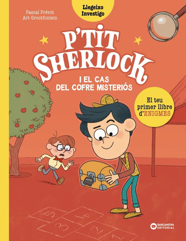 PETIT SHERLOCK EL CAS DEL COFRE MISTERIOS, de PREVOT, PASCAL | portada del libro