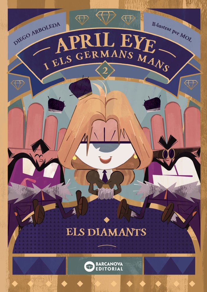 APRIL EYE I ELS GERMANS MANS ELS DIAMANTS, de ARBOLEDA, DIEGO | portada del libro