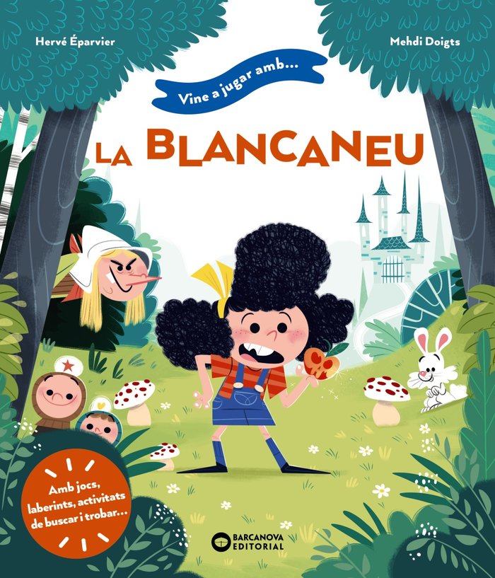 Vine a jugar amb la Blancaneu, de EPARVIER, HERVE | portada del libro