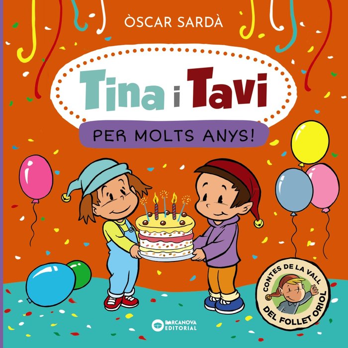 Tina i Tavi. Per molts anys!, de SARD·, ÃSCAR | portada del libro