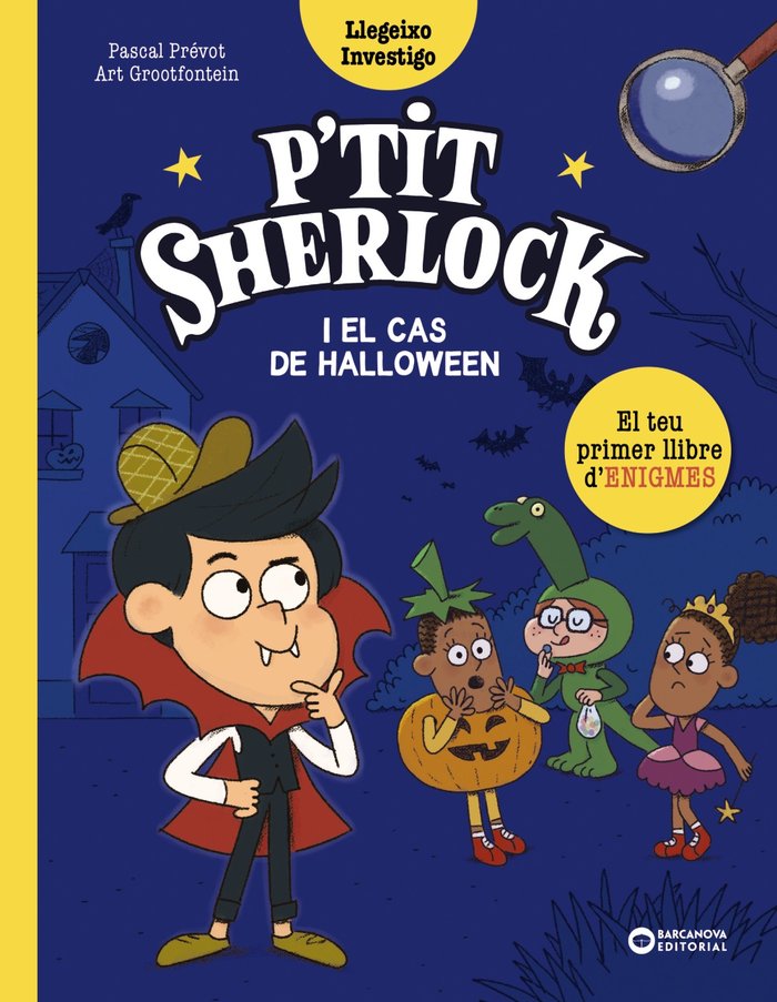 PTIT SHERLOCK I EL CAS DE HALLOWEEN, de PREVOT, PASCAL | portada del libro