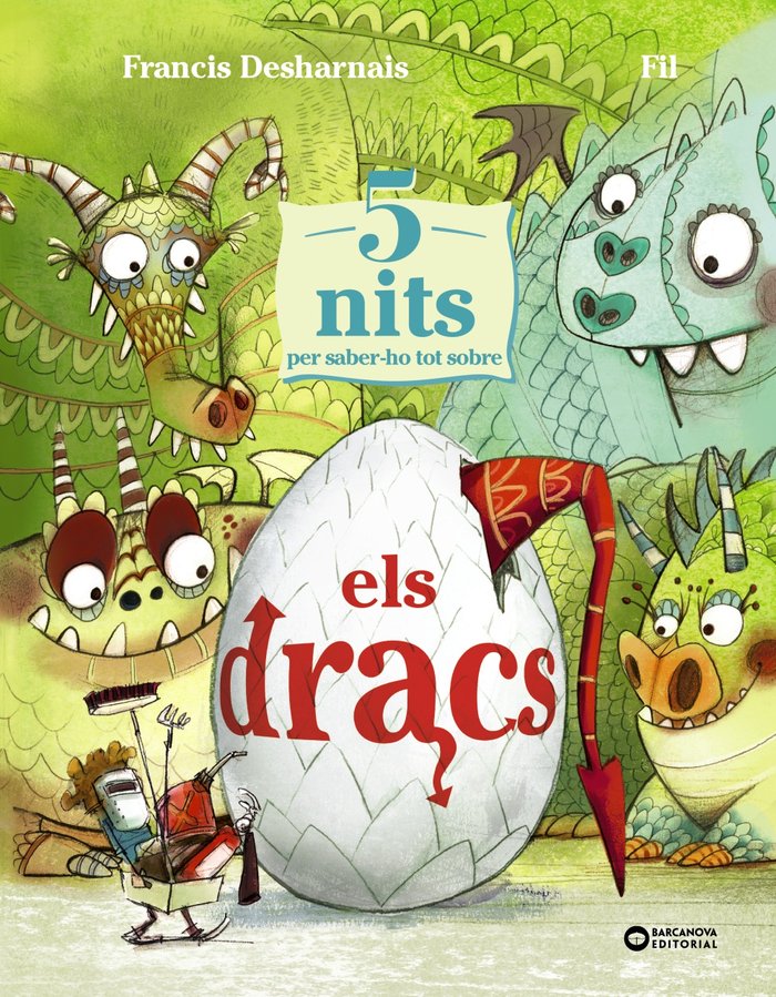 5 NITS PER SABER HO TOT SOBRE ELS DRACS, de DESHARNAIS, FRANCIS | portada del libro