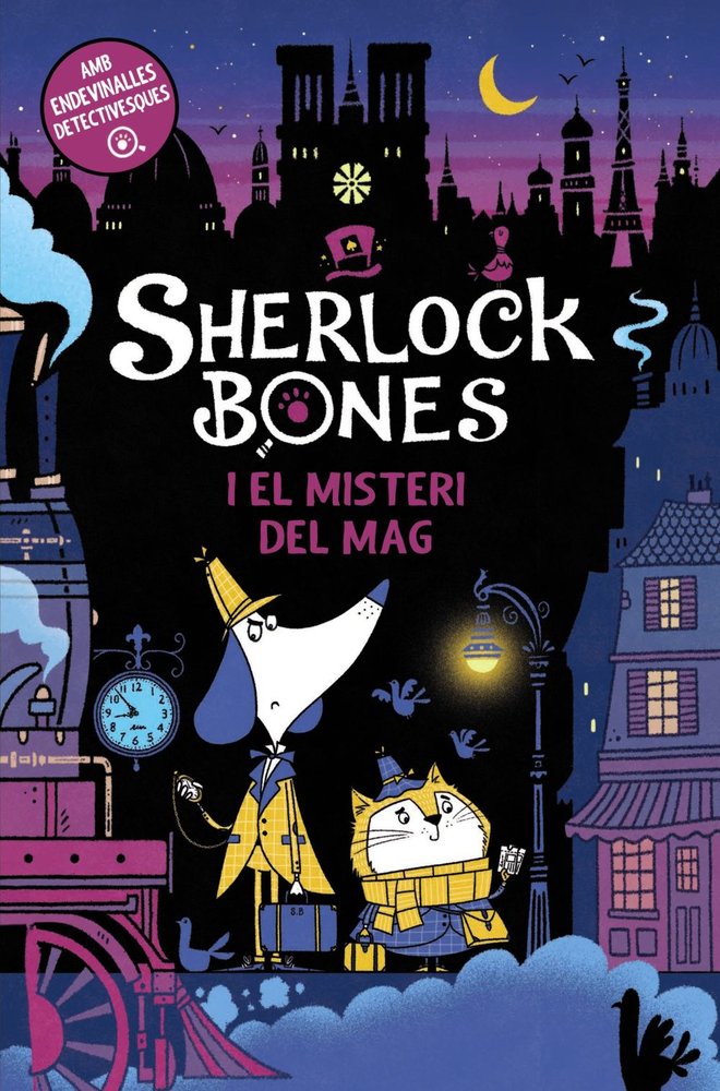 Sherlock Bones i el misteri del mag, de COLLINS, TIM | portada del libro