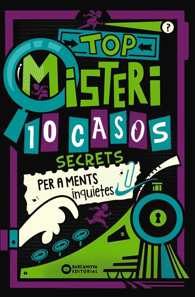 Top misteri: 10 casos secrets per a ments inquietes, de MOORE, GARETH | portada del libro