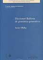 Diccionari Ballesta de gramêtica generativa, de Villalba | portada del libro