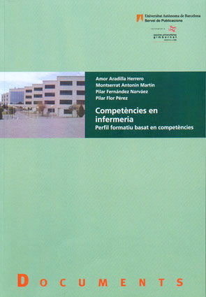 CompetÄncies en infermeria, de Aradilla Herrero | portada del libro
